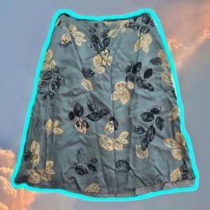 VINTAGE FLORAL SKIRT